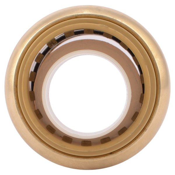 DZR Brass Female Adapter, 1 in Tube Size