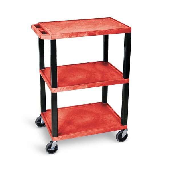 Tuffy Utility Cart with Three Shelves