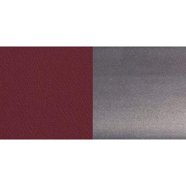 Barstool, Ladder Back, Clr w/Burgundy Sea
