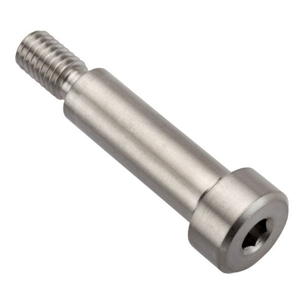 Shoulder Screw, 6g Thr Sz, 11mm Thr Lg, 25 mm Shoulder Lg, 18-8 Stainless Steel