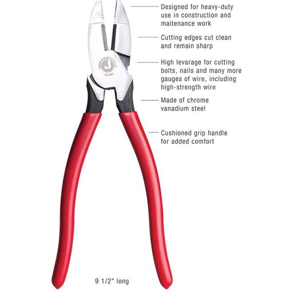 Linemans Pliers, 9-3/8