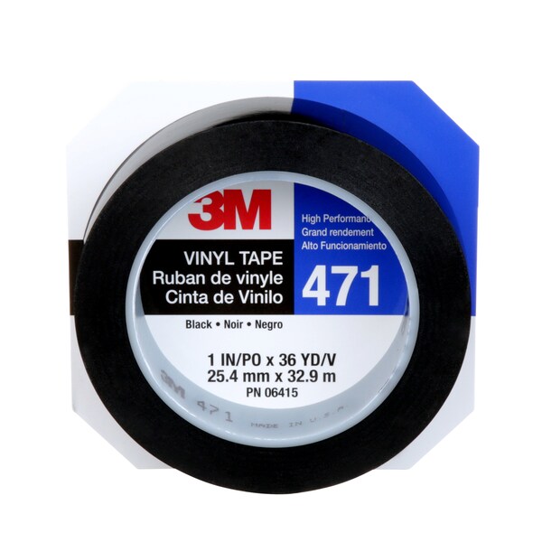 VnylTp471Blck, 1nx36yd, 36ndvd, PK6
