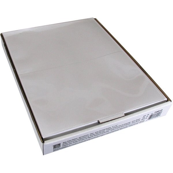 Self Adhesive Holder, 9x12, PK50