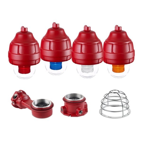 Explosion-Proof Light, Amber, Strobe Tube