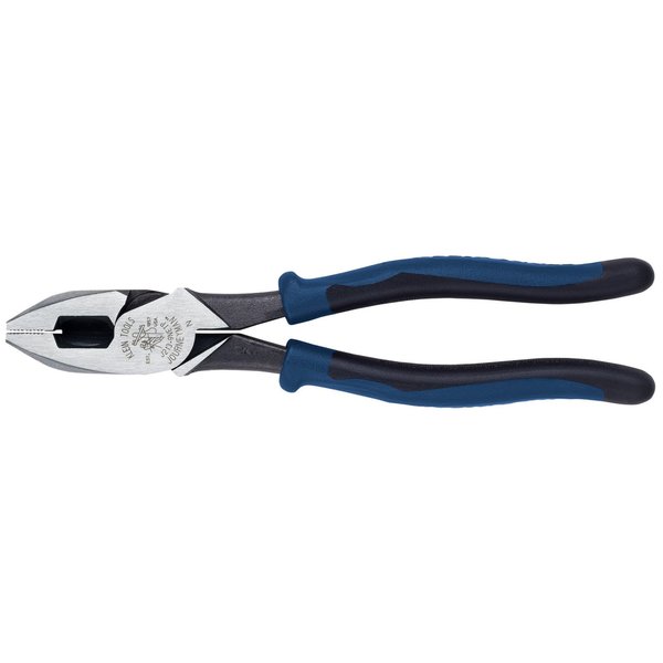 9 1/2 in Journeyman(TM) Linemans Plier High Leverage w/ Fish Tape Puller , Steel