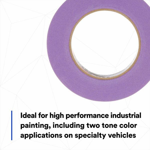 Masking Tape, 24mm W, Rubber Adhesive, PK36