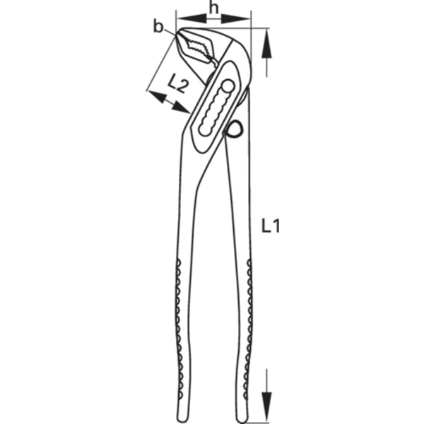 Water Pump Pliers, 300mm