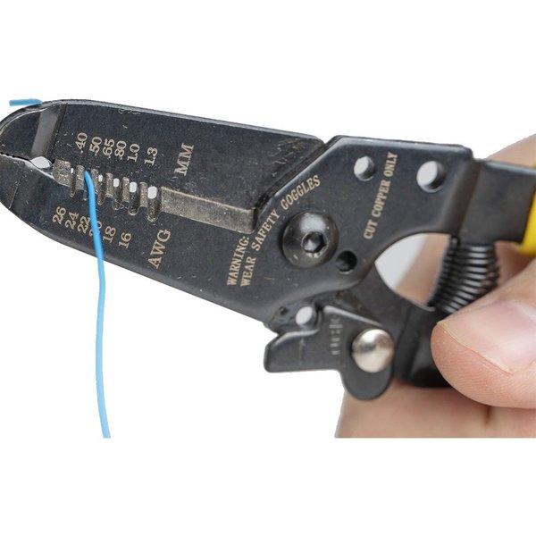 6 3/4 in Wire Stripper/Cutter 16 to 26 AWG