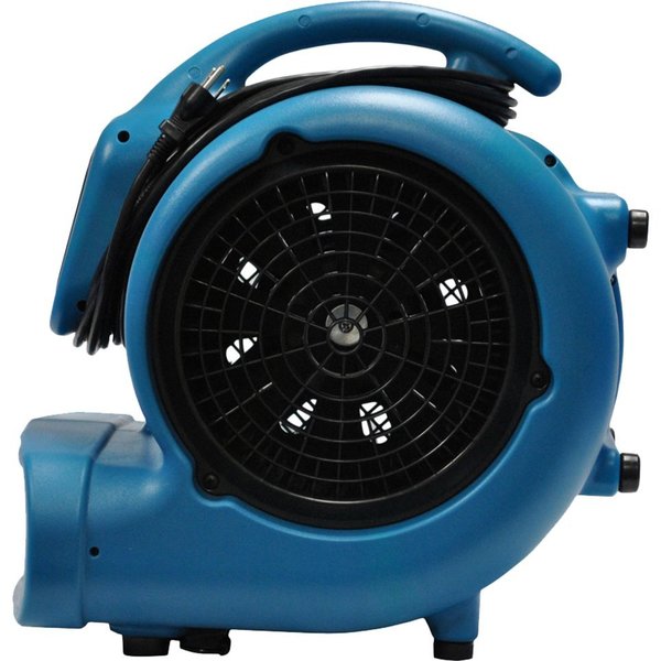 1 HP, 3600 CFM, 8.5 Amps, 4 Positions, 3 Speeds Air Mover
