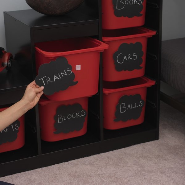 Reclosable Fastener Shape, Square, Rubber Adhesive, 7/8 in, 7/8 in Wd, White, 12 PK