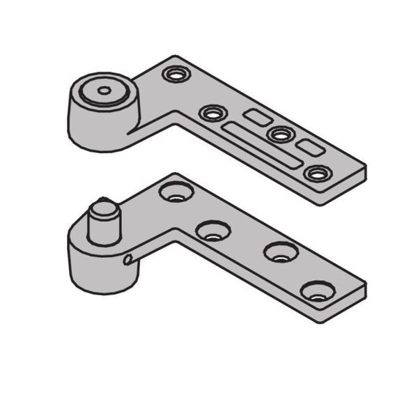 Satin Bronze Painted Pivot 7212TOPSP10LH