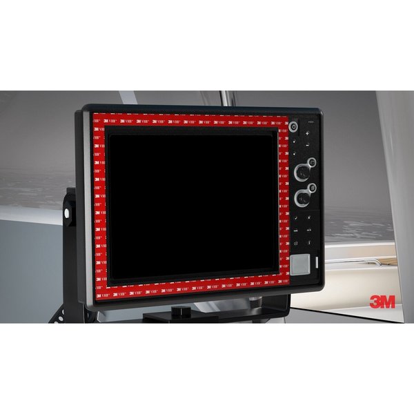 Double Sided VHB Tape, Foam, Gray, PK2