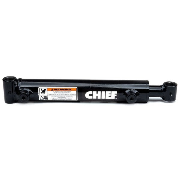 WT Welded Hydraulic Cylinder: 3.5 Bore x 24 Stroke - 2 Rod