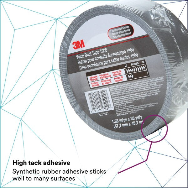 VlueDctTp1900Slvr, 1.88nx50yd5.8m, PK24