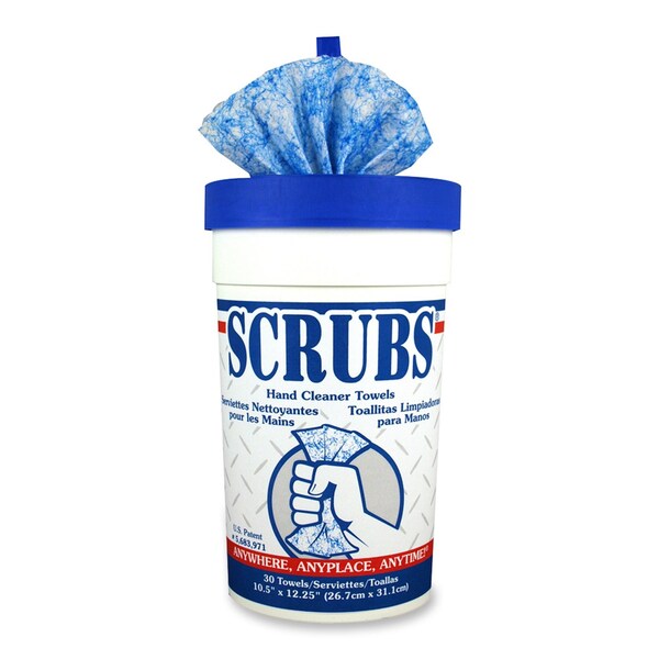 Hand Cleaning Towels, 10W x 12In. L, PK6