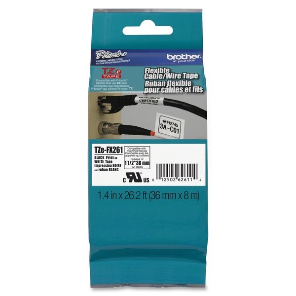 Adhesive Label Tape Cartridge 1-2/5