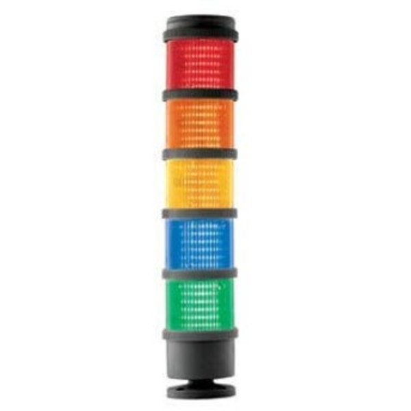 Tower Light, Steady, 12to240VDC, 70mm, Grn