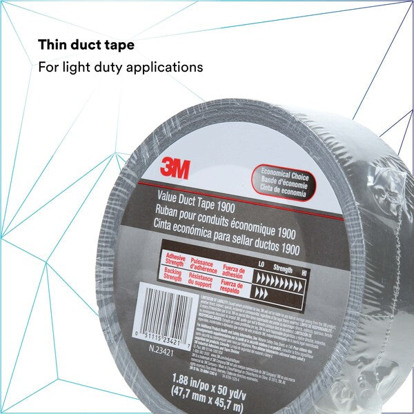 VlueDctTp1900Slvr, 1.88nx50yd5.8m, PK24