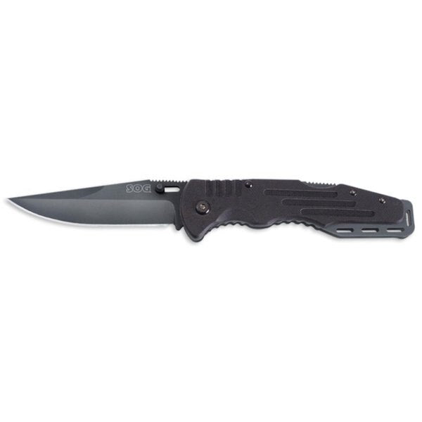 Salute(TM) Folding Knife, Black Oxide