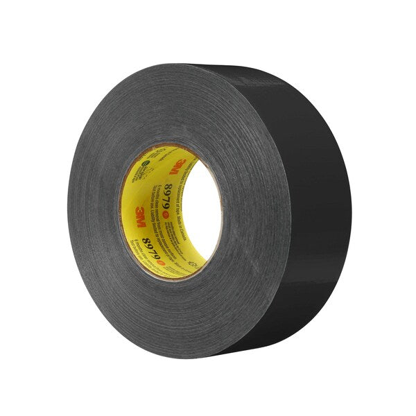 Duct Tape, 2 In x 60 yd, 12.6 mil, Black