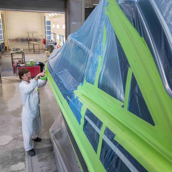 Masking Tape, Green, 3-25/32