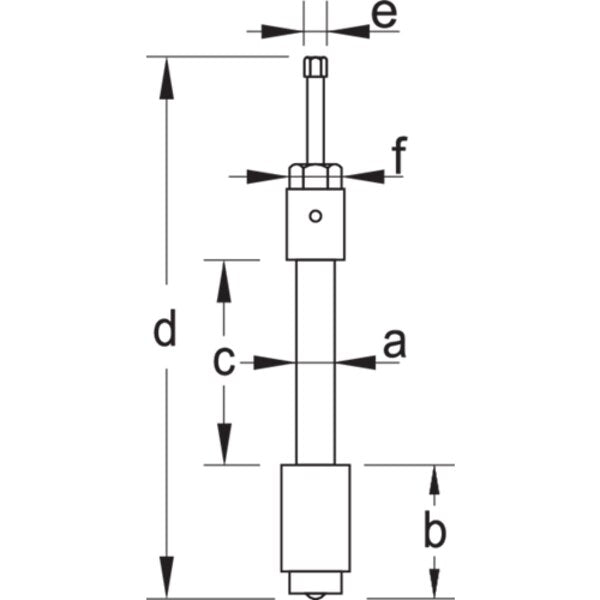 Hydraulic Pressure Spindle, 15 T