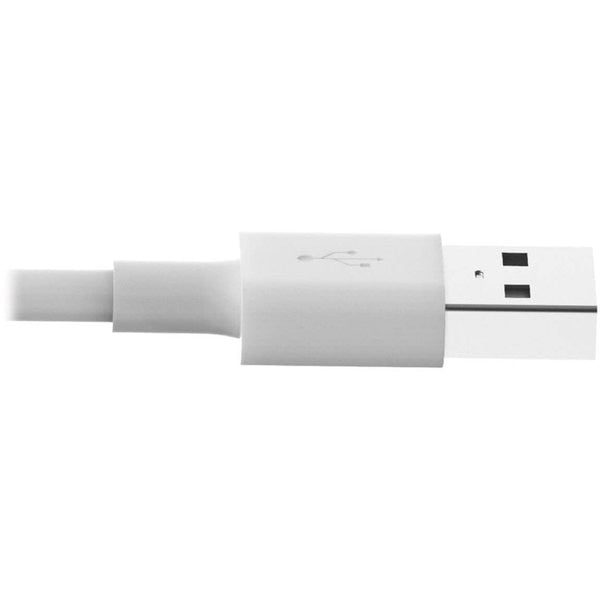 Charging Cable, Apple Lightning, White, 3ft