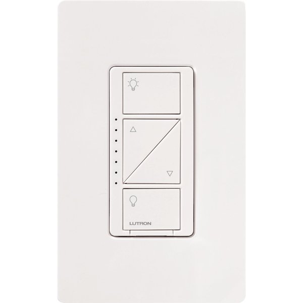 Lighting Dimmer, 1-Pole, 120V, White