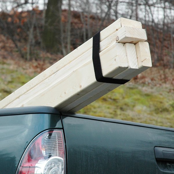 Reclosable Fastener, No Adhesive, 75 ft, 3/4 in Wd, Black