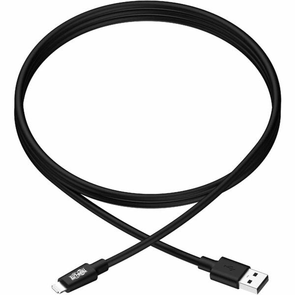 Charge Cable, Apple Lightning, Black, 10ft