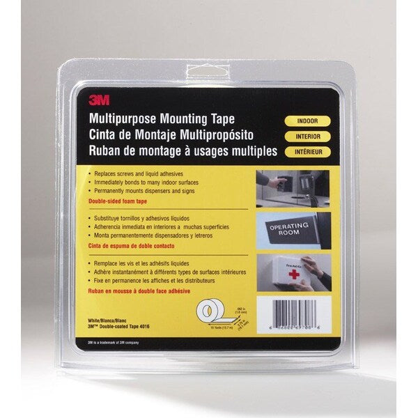 Double-Sided Foam Tape, 3M, 4016