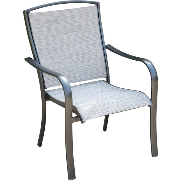 Foxhill 5-Piece Patio Dining Set with 4 Sling Dining Chairs