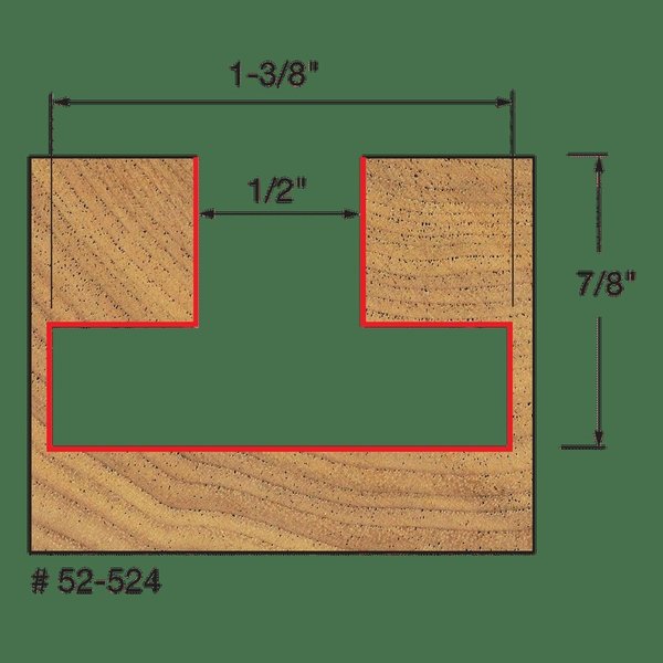 T-Slotting Cutter Bit, 1-3/8