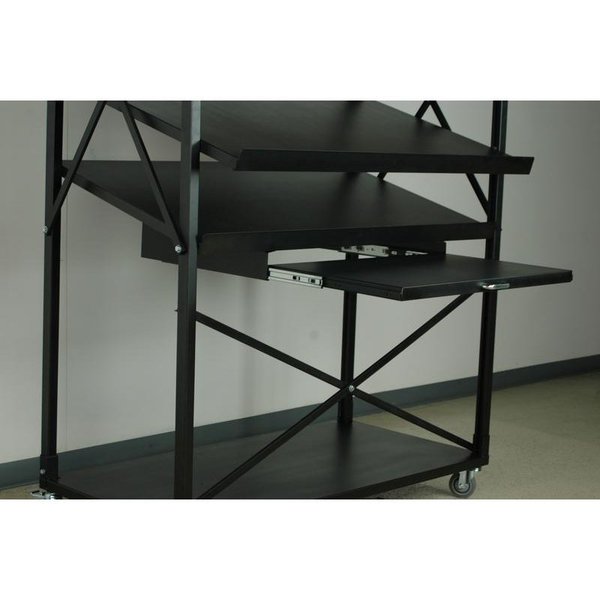 Mobile Conveyor Unit-Angled Shelvesand P