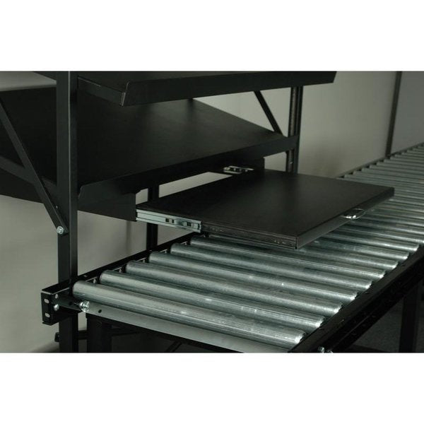 Mobile Conveyor Unit-Angled Shelvesand P