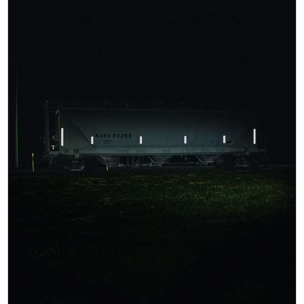 Conspicuity, Cut, 4 In, 18 In, White, Railcar