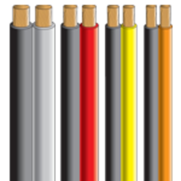 Yellow/Black Jumper Cable, 4 ga.