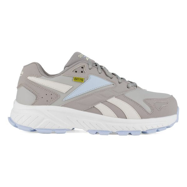 Size 12 Women's Athletic Shoe Composite Safety Footwear, Gray/Powder Blue