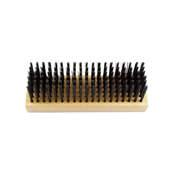 Carbon Steel Bristle Horseshoe Brush, Replacement, PK12