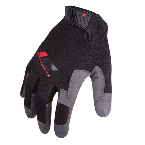 Mechanics Gloves, 2XL, Black