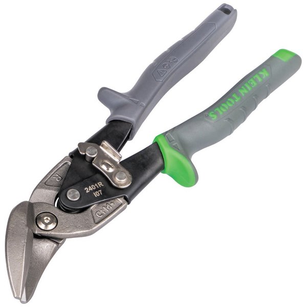 Offset Right-Cutting Aviation Snips