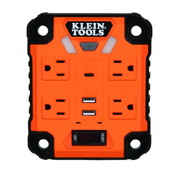 PowerBox 1, Magnetic Mounted Power Strip with Integrated LED Lights