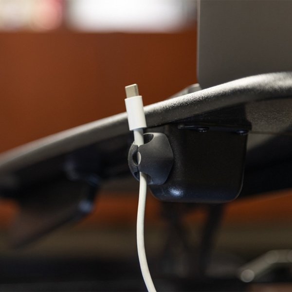 Self-Adhesive Cable Mounting Clips, 1 Slot (10-Pack)