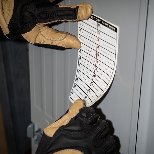 Wire Markers, Household Electric Panel w/Directory