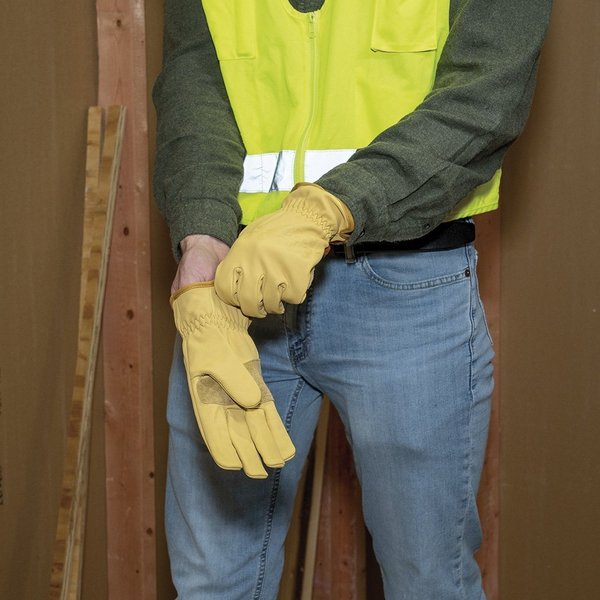 Cowhide Leather Gloves, Small