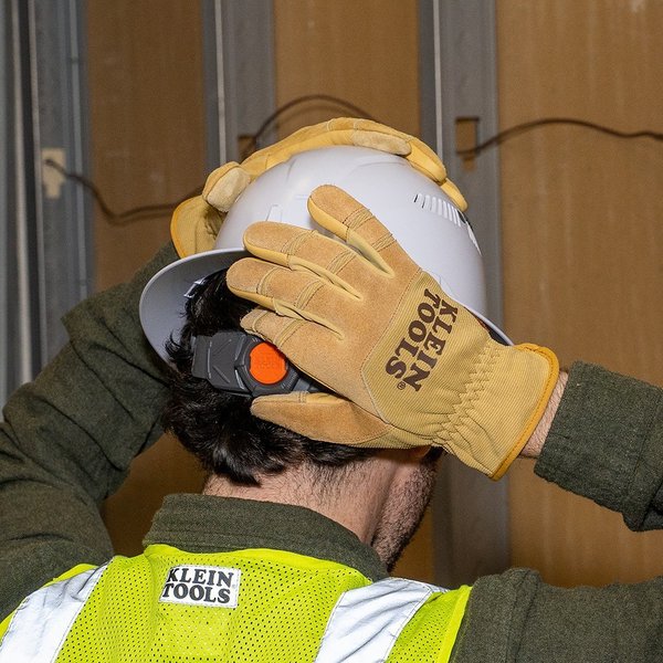 Leather All Purpose Gloves, Medium