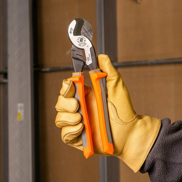Cable Cutter, Insulated, High-Leverage, 9-Inch