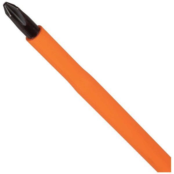 Insulated Screwdriver, #2 Phillips Tip, 6-Inch Round Shank