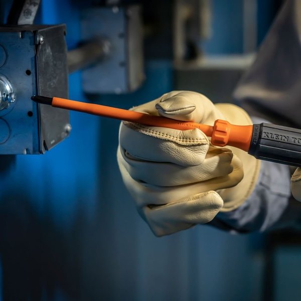 Insulated Screwdriver, #3 Phillips Tip, 6-Inch Shank