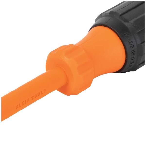 Insulated Screwdriver, #2 Phillips Tip, 4-Inch Round Shank